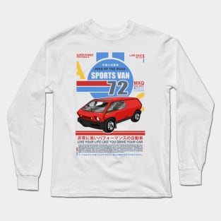 Brubaker Box Sports Van Long Sleeve T-Shirt